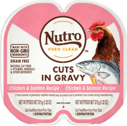 Nutro Chicken & Salmon Cuts In Gravy Perfect Portions